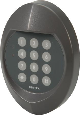 T370, Berøringsfri læser med tastatur, UniLock adgangskontrol, Unitek, RFID