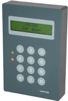 T393 Mifare, Berringsfri lser med tastatur og display, UniLock adgangskontrol, Unitek, RFID